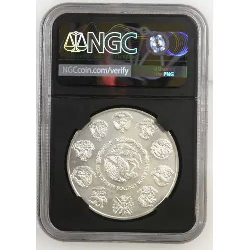 2023Mo - 1oz Libertad Silver Coin - Mexico 1 Onza - NGC GEM UNC. (S14-B6)